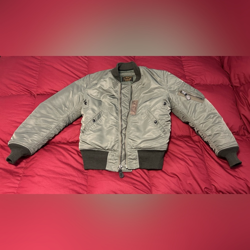 Buzz Ricksons Reproduction USAF 1957 MA-1 Intermediate Flying Jacket